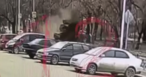 Гелендваген столкнулся с Тойотой и перевернулся в Хабаровске