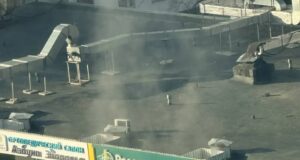 Подросток облил банкомат легковоспламеняющейся жидкостью и поджег.