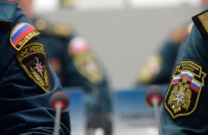 Нашивки на форме сотрудников МЧС - РИА Новости, 1920, 30.03.2026