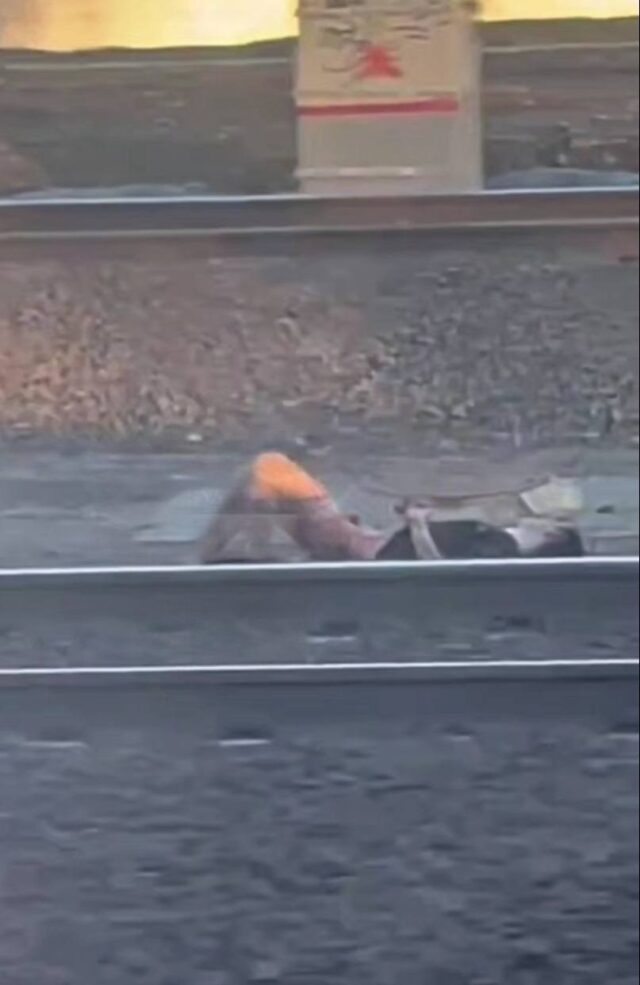 В Москве подростка зажало дверьми электропоезда и протащило по платформе