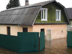 Подтопленной дом - РИА Новости, 1920, 25.03.2026