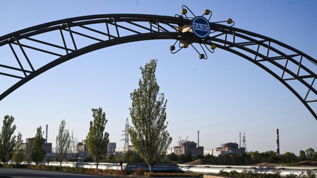 Стела Запорожской атомной электростанции в Энергодаре - РИА Новости, 1920, 28.03.2026