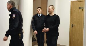 Никита Журавель в Волгоградском областном суде - РИА Новости, 1920, 26.03.2026