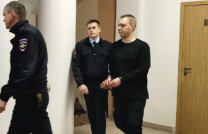 Никита Журавель в Волгоградском областном суде - РИА Новости, 1920, 26.03.2026