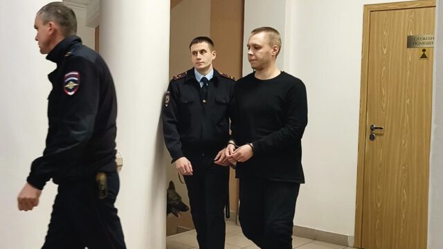 Никита Журавель в Волгоградском областном суде - РИА Новости, 1920, 26.03.2026