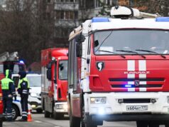 Сотрудники противопожарной службы МЧС РФ - РИА Новости, 1920, 18.03.2026