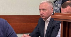 Экс-глава красноярского правительства Юрий Лапшин в зале суда - РИА Новости, 1920, 18.03.2026