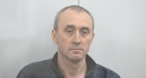 Бывший руководитель департамента техники и вооружения Росгвардии Константин Рябых в 235-м гарнизонном военном суде в Москве - РИА Новости, 1920, 20.03.2026