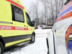 Автомобили скорой помощи и МЧС - РИА Новости, 1920, 18.03.2026