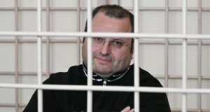 Бывший глава Корпорации развития Курской области Владимир Лукин в зале Ленинского районного суда Курска - РИА Новости, 1920, 18.03.2026