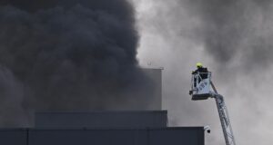 Пожар в бизнес-центре Turas в Москве - РИА Новости, 1920, 18.03.2026