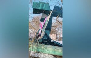 Место падения легкомоторного самолета в городском округе Коломна - РИА Новости, 1920, 20.03.2026