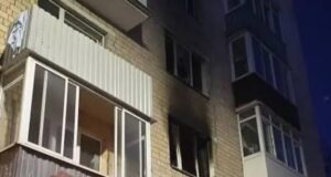 Пожар в девятиэтажном жилом доме в центре Москвы - РИА Новости, 1920, 23.03.2026