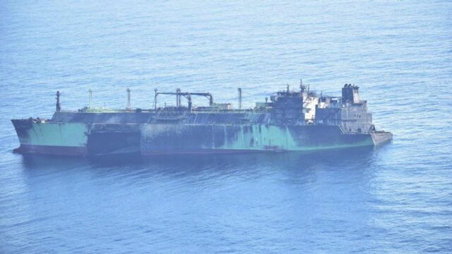 Российский танкер Arctic Metagaz, дрейфующий в международных водах Средиземного моря - РИА Новости, 1920, 26.03.2026