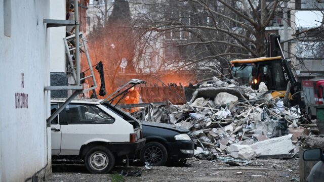 Последствия взрыва в жилом доме в Севастополе - РИА Новости, 1920, 25.03.2026