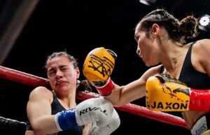 Эпизод проигранного боя боксерши Исис Сио - РИА Новости, 1920, 26.03.2026