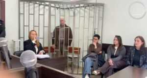 Евгений Горобец в зале суда - РИА Новости, 1920, 28.03.2026