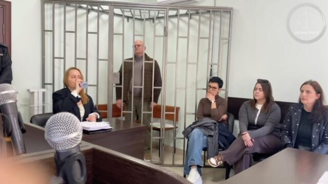 Евгений Горобец в зале суда - РИА Новости, 1920, 28.03.2026