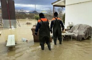 В дагестанском Буйнакске ввели режим ЧС из-за угрозы оползней Последствия подтопления в Дагестане - РИА Новости, 1920, 29.03.2026