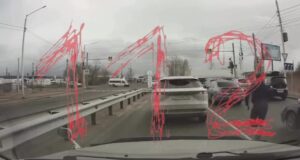 Стрельба произошла посреди дороги в Иркутской области.