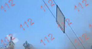 Доходный дом банкира Генриха Блокка загорелся на Невском проспекте в Санкт-Петербурге.