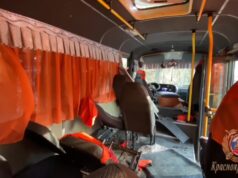 Восемь человек пострадали в результате столкновения автобуса с деревом под Красноярском.