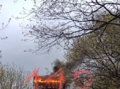 Пожар в многоэтажке произошел на юго-востоке Москвы.