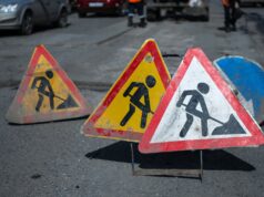 Знаки Дорожные работы - РИА Новости, 1920, 23.04.2026