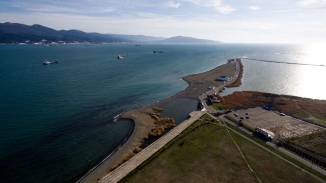 Вид на Суджукскую косу в городе Новороссийск - РИА Новости, 1920, 16.04.2026