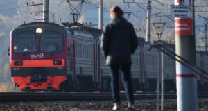 Железнодорожная платформа - РИА Новости, 1920, 21.04.2026