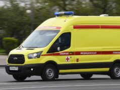 Автомобиль скорой помощи на улице в Москве - РИА Новости, 1920, 26.04.2026