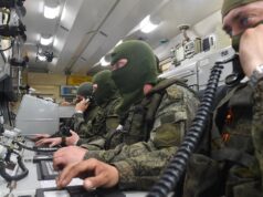 Военнослужащие в центре управления зенитным ракетным комплексом Бук-МЗ Вооруженных сил России - РИА Новости, 1920, 22.04.2026