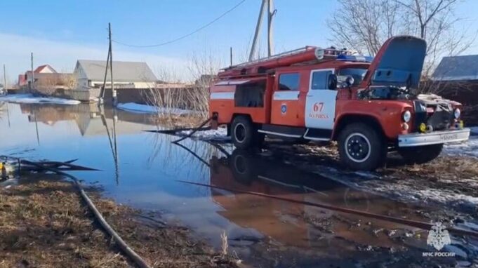 Паводок в Алтайском крае - РИА Новости, 1920, 13.04.2026