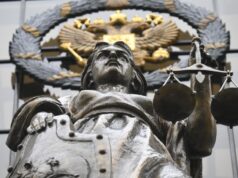 Статуя богини Фемиды у здания Верховного суда России в Москве - РИА Новости, 1920, 16.04.2026