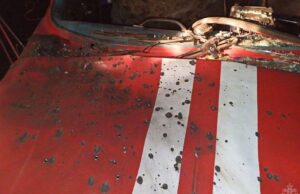 Пожарная машина, поврежденная в результате обстрела со стороны ВСУ - РИА Новости, 1920, 02.04.2026