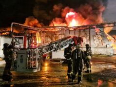 Тушение пожара - РИА Новости, 1920, 14.04.2026