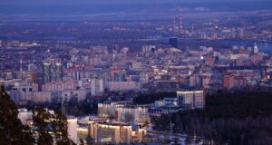 Вид на Красноярск - РИА Новости, 1920, 07.04.2026