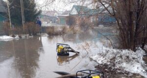 Паводок в Красноярском крае - РИА Новости, 1920, 07.04.2026