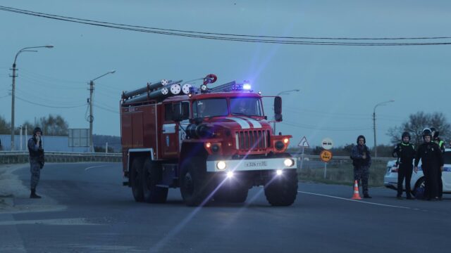Пожарная машина - РИА Новости, 1920, 20.04.2026