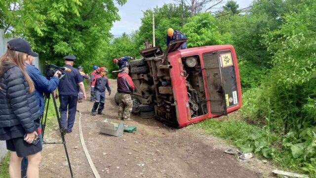 ДТП с автобусом в Хабаровском крае, 6 июня 2025 года - РИА Новости, 1920, 03.04.2026
