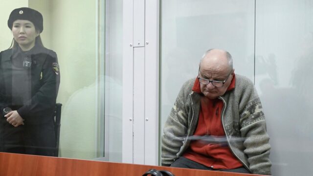 Прокурор запросил для экс-замглавы МО Попова 22 года колонии строгого режима Бывший заместитель министра обороны РФ Павел Попов на заседании 235-го гарнизонного военного суда в Москве - РИА Новости, 1920, 07.04.2026