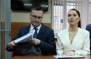 Блогер Валерия Чекалина на заседании в Гагаринском суде в Москве - РИА Новости, 1920, 10.04.2026