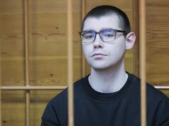 Бывший редактор URA.RU Денис Аллаяров на заседании Верх-Исетского районного суда в Екатеринбурге - РИА Новости, 1920, 21.04.2026