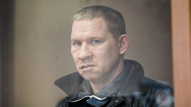 Алексей Ланчиков во время избрания меры пресечения в Замоскворецком суде Москвы - РИА Новости, 1920, 04.04.2026