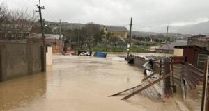 Подтопленная улица в Махачкале - РИА Новости, 1920, 06.04.2026