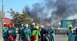 Пожар на заводе в Нижнекамске - РИА Новости, 1920, 07.04.2026
