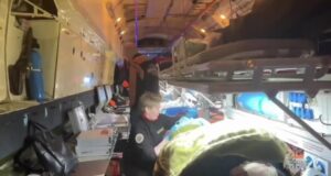 Спецборт МЧС с 10 пострадавшими при пожаре на заводе Нижнекамскнефтехима в Татарстане - РИА Новости, 1920, 01.04.2026