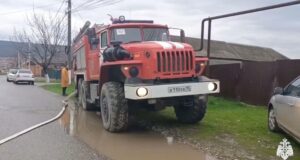 Ликвидация последствий подтопления в Чеченской республике - РИА Новости, 1920, 10.04.2026