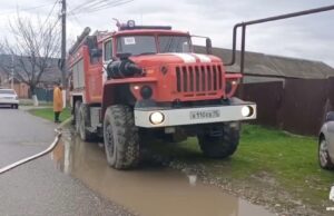 Ликвидация последствий подтопления в Чеченской республике - РИА Новости, 1920, 10.04.2026
