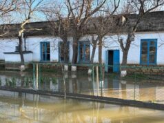 Подтопленное здание школы в селе Адильотар Хасавюртовского района Дагестана - РИА Новости, 1920, 05.04.2026